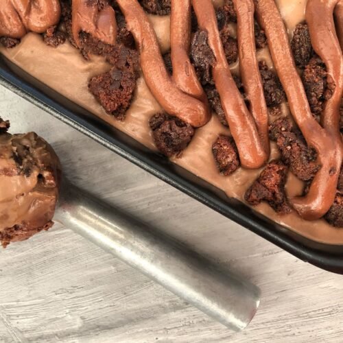 ΠΑΓΩΤΟ BROWNIES ΜΕ FUDGE ΣΟΚΟΛΑΤΑΣ | Λάμπρος Βακιάρος