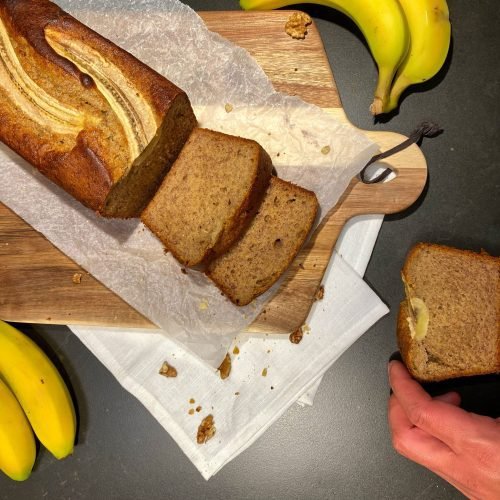 Banana Bread Χωρίς Γλουτένη Λάμπρος Βακιάρος