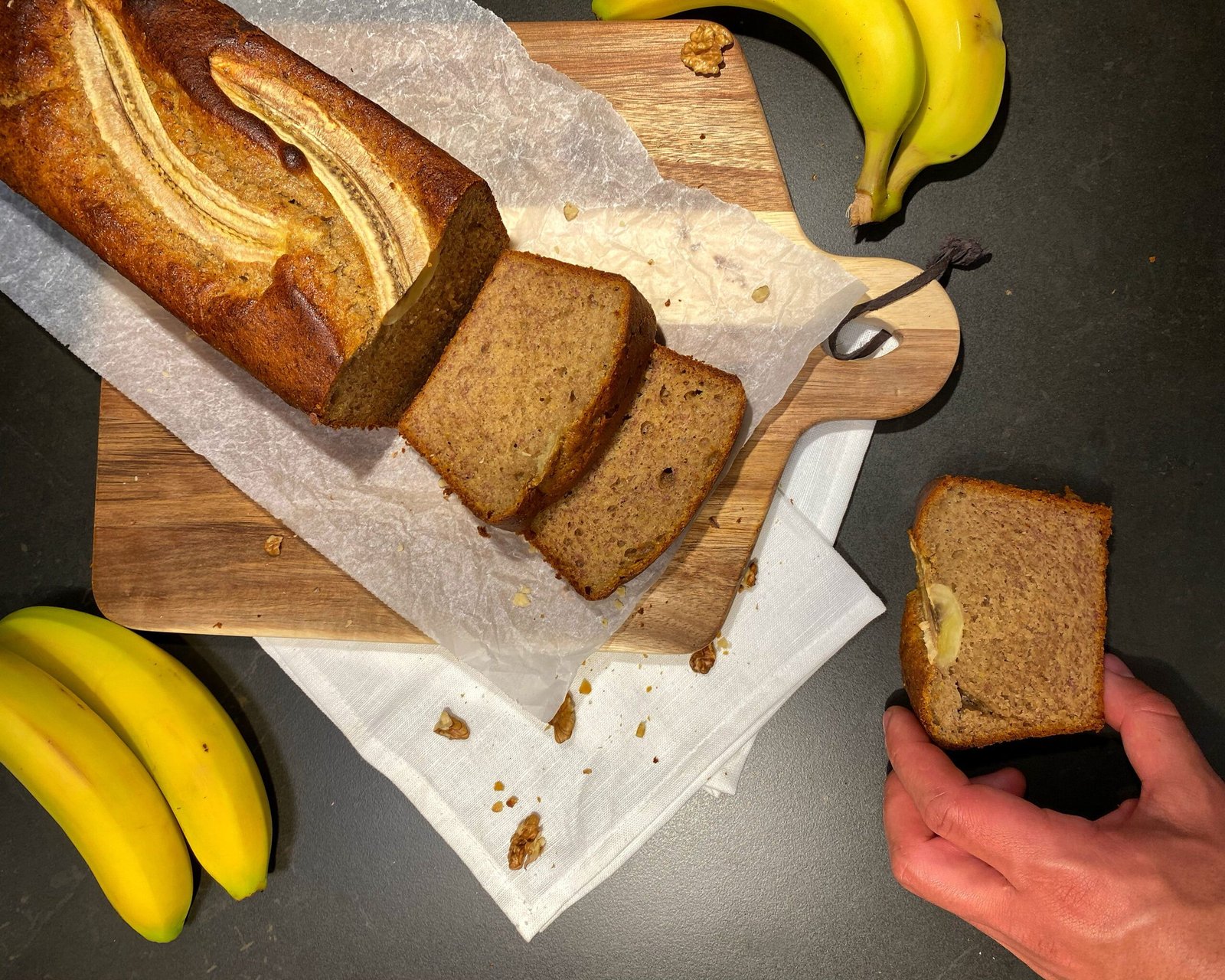 Banana Bread Χωρίς Γλουτένη Λάμπρος Βακιάρος