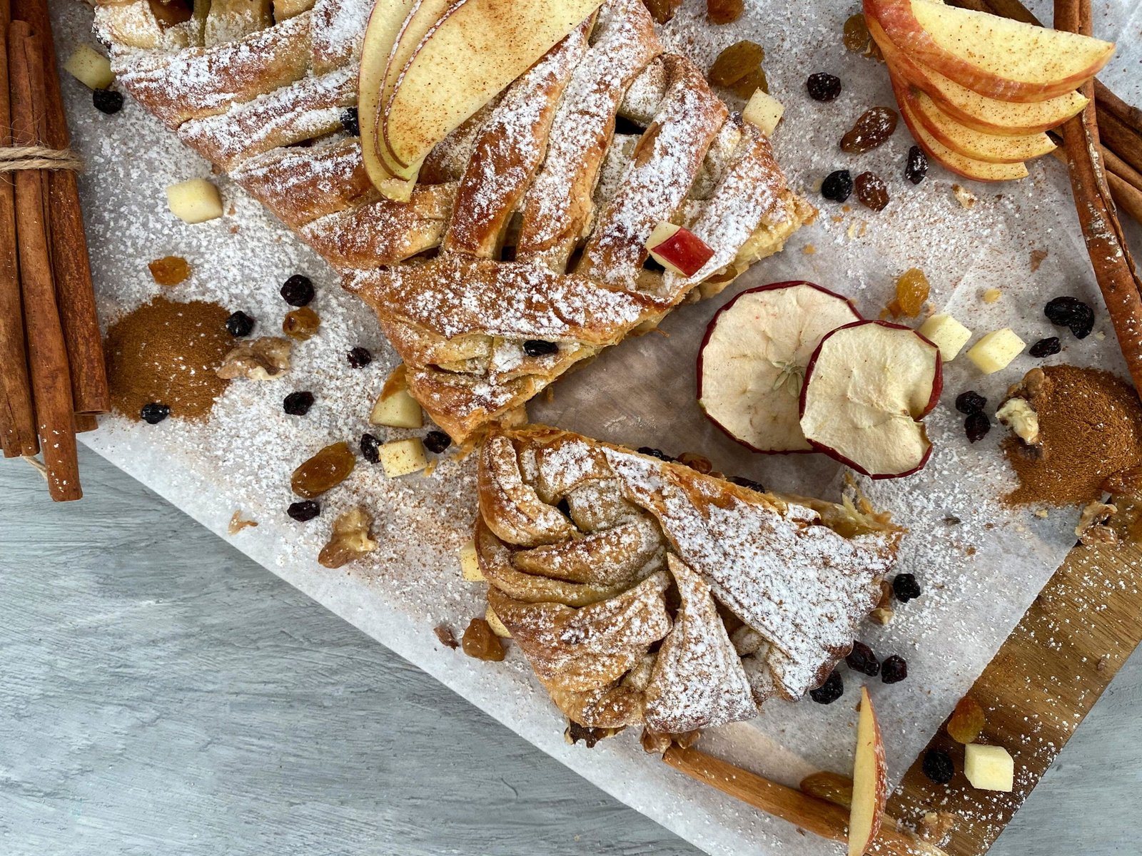 Στρούντελ με Μήλο και Κρέμα