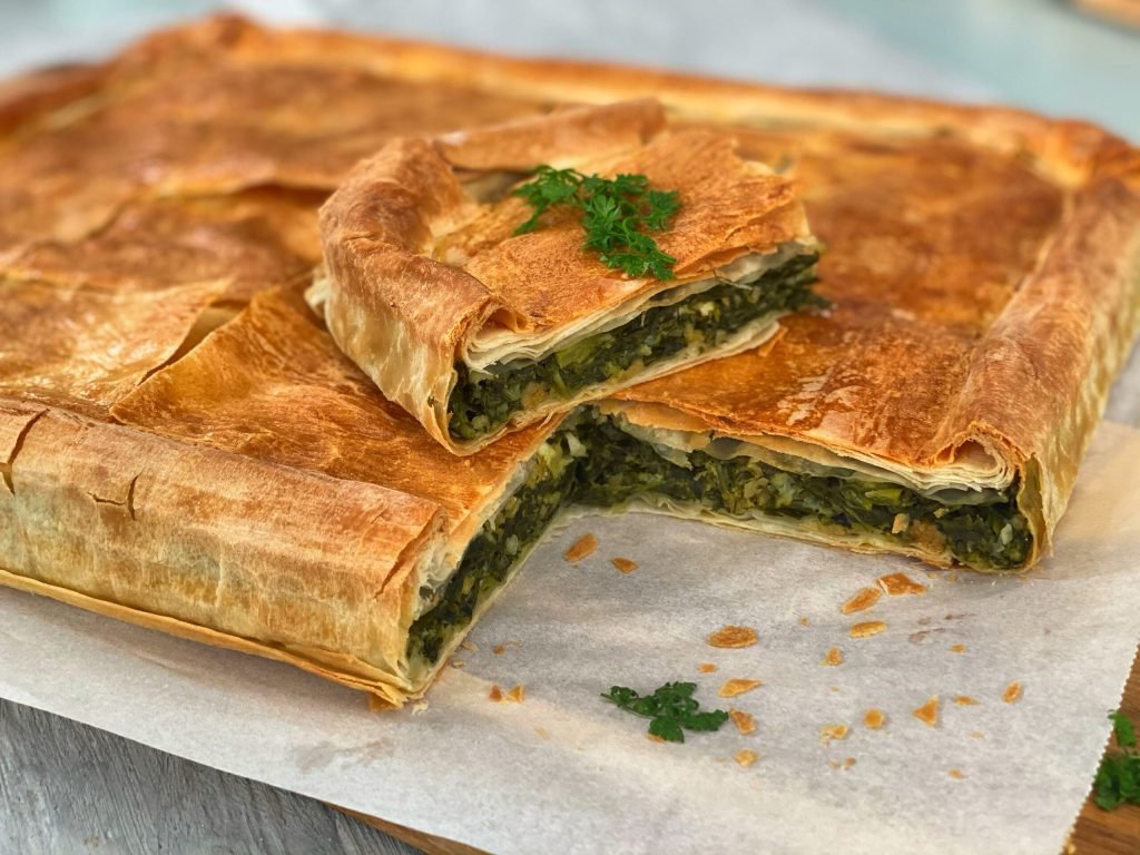 Πίτα με αρωματικά χόρτα