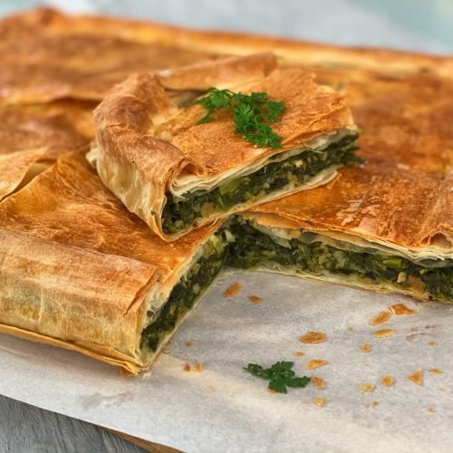 Πίτα με αρωματικά χόρτα