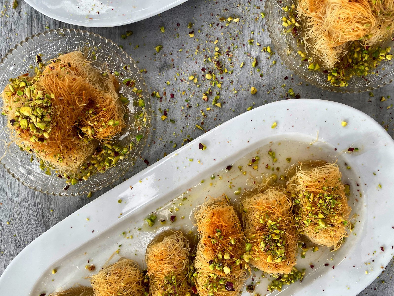 Σιροπιαστό Κανταίφι