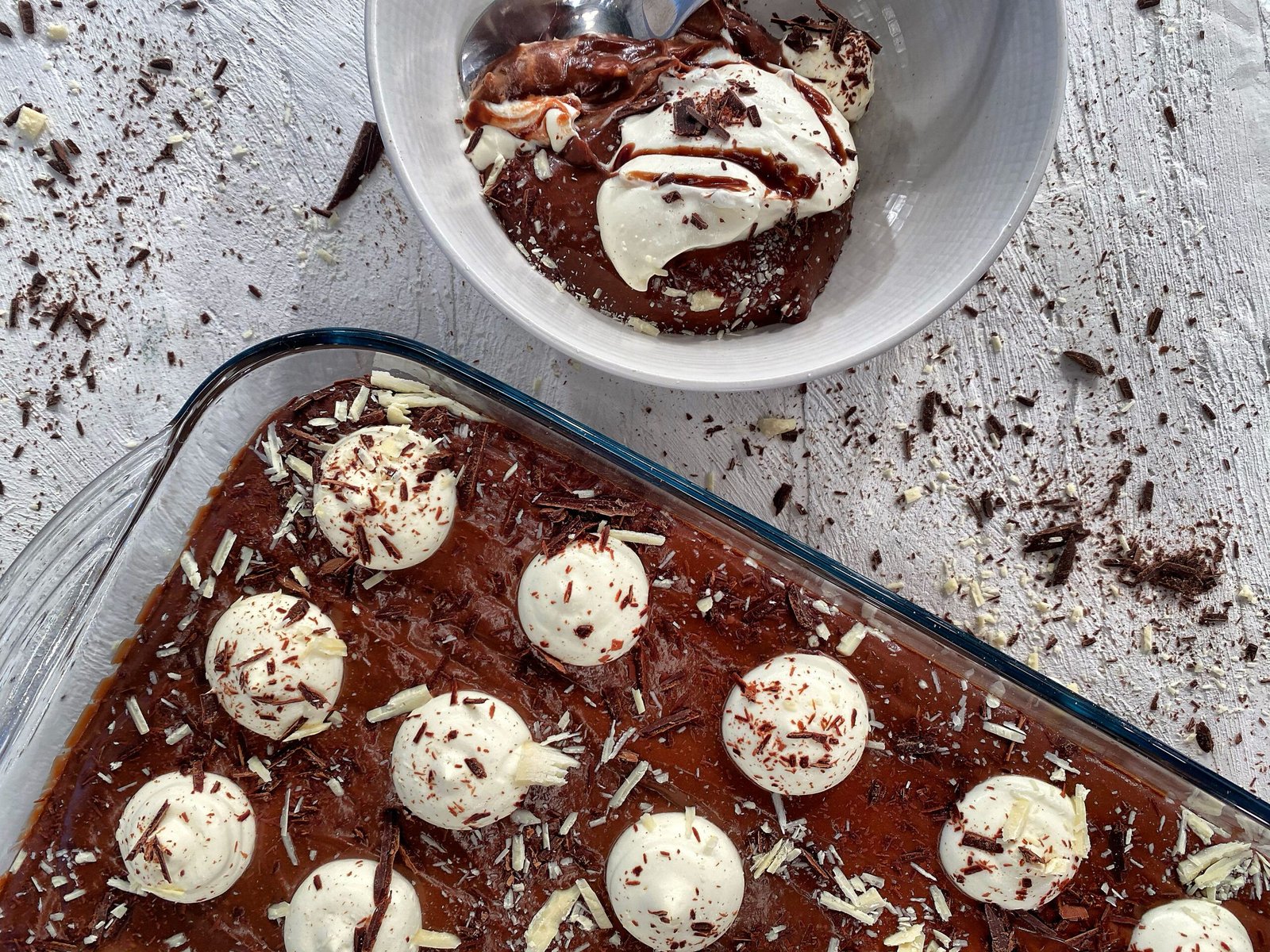 Βελούδινη Σοκολατένια Πουτίγκα