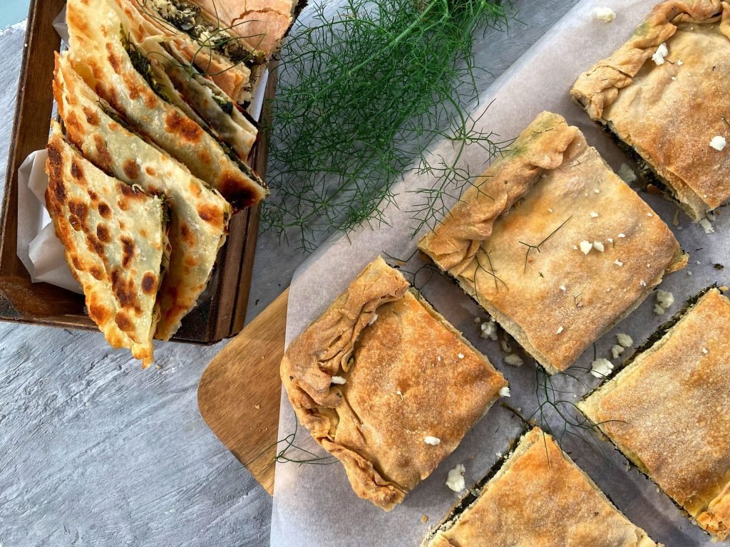 Αρωματική Μαραθόπιτα Tηγανιού ή Φούρνου Λάμπρος Βακιαρος
