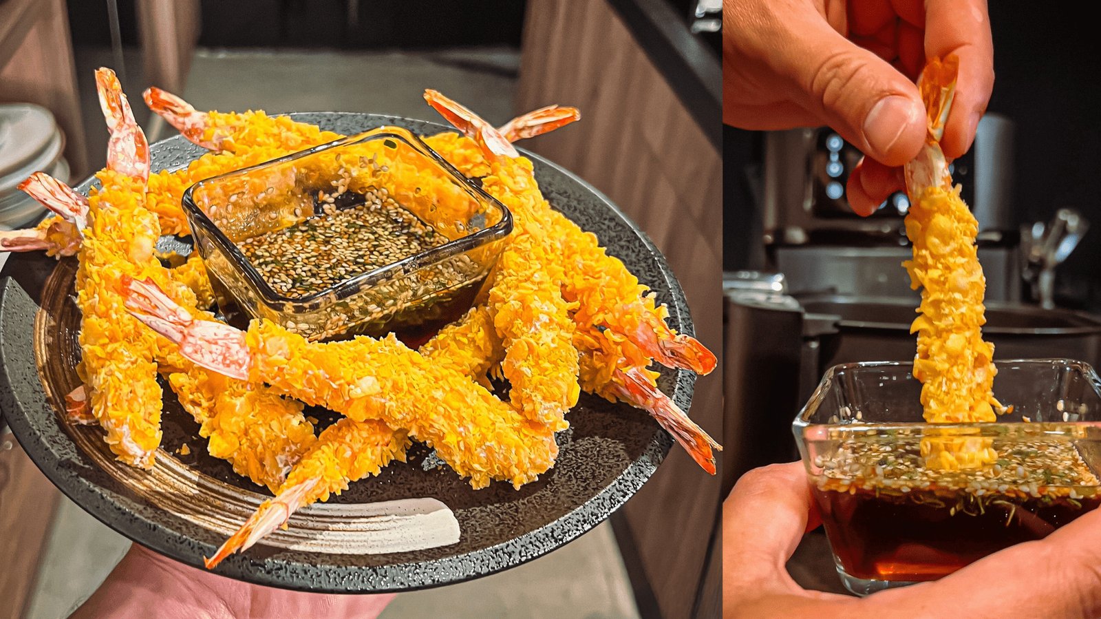 Τραγανές Γαρίδες σε Κρούστα από Νιφάδες Καλαμποκιού και Γλυκόξινη Σάλτσα | LAMBROS VAKIAROS Black Minimalist Happy New Year YouTube Display Ad 1025 x 576