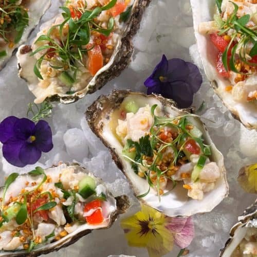Δροσερό ceviche με έντονη οξύτητα, ένα ελαφρύ πιάτο ιδανικό για ζεστές μέρες