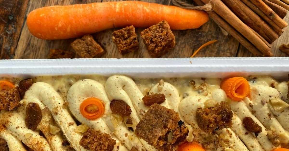 Παγωτό Carrot Cake | LAMBROS VAKIAROS Παγωτό Carrot Cake