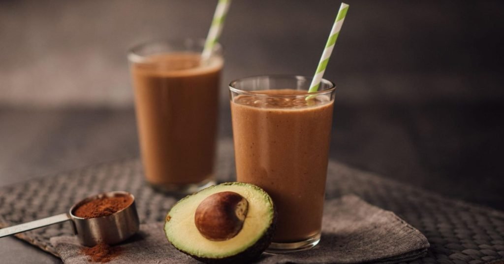 Σοκολατένιο Smoothie με Αβοκάντο και Σπόρους Chia