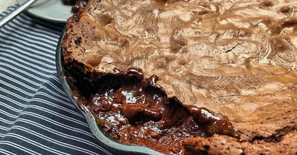 Σοκολατένιο brownie cookie με παγωτό