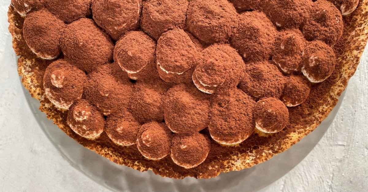 Συνταγή Κέικ Τιραμισού με Κρέπες