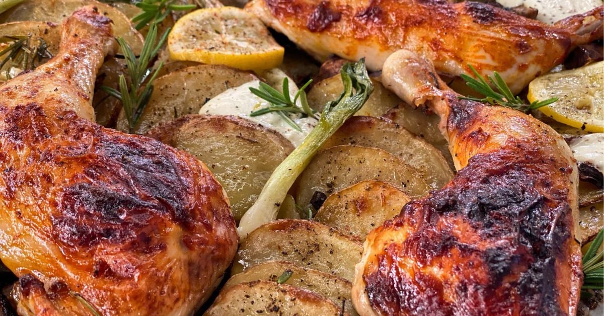 Συνταγή για φιλέτο κοτόπουλου με πατάτες