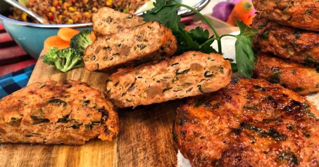 Υγιεινό γεύμα με γαλοπούλα και κινόα