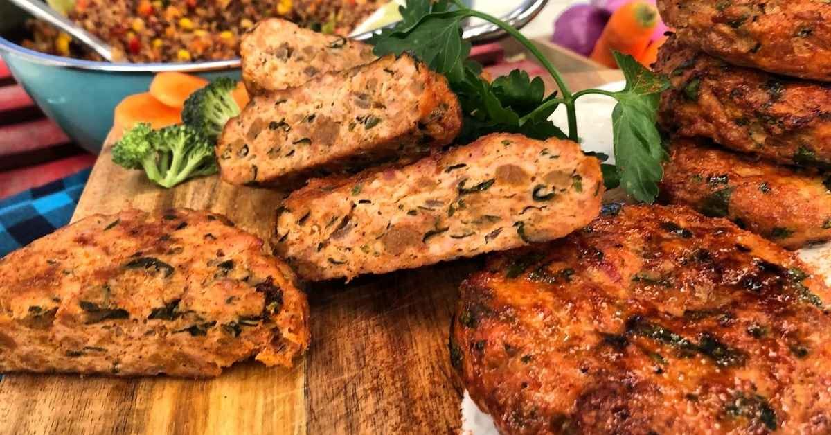 Υγιεινό γεύμα με γαλοπούλα και κινόα