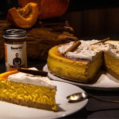 Φέτα cheesecake με κολοκύθα και μπαχαρικά