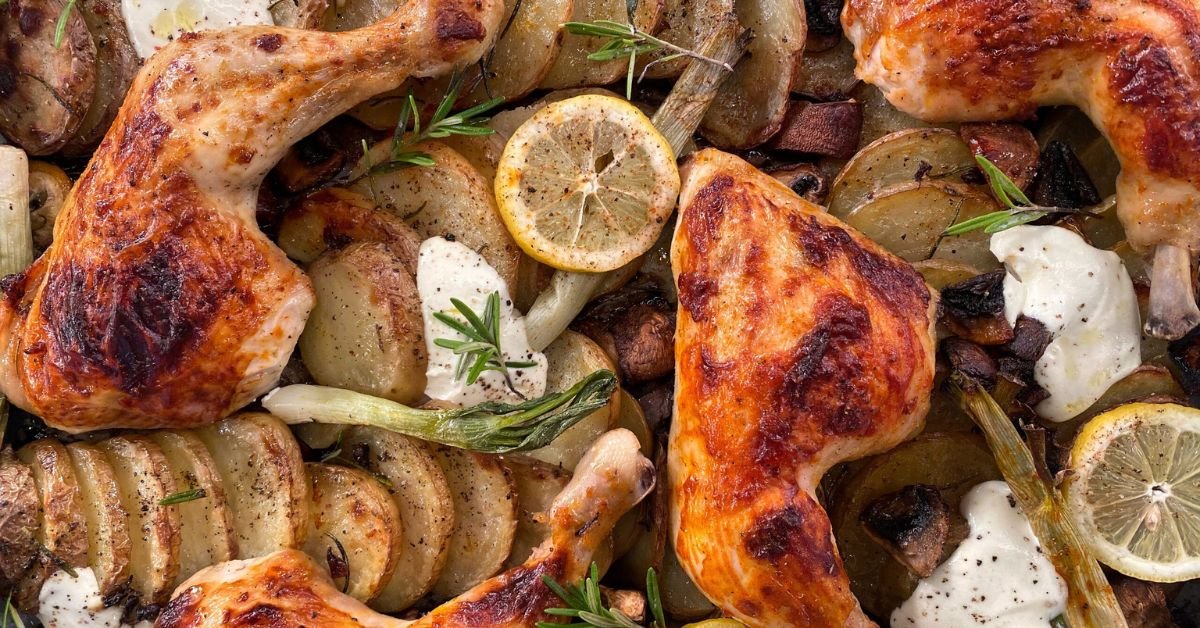 Φιλέτο κοτόπουλο με πατάτες