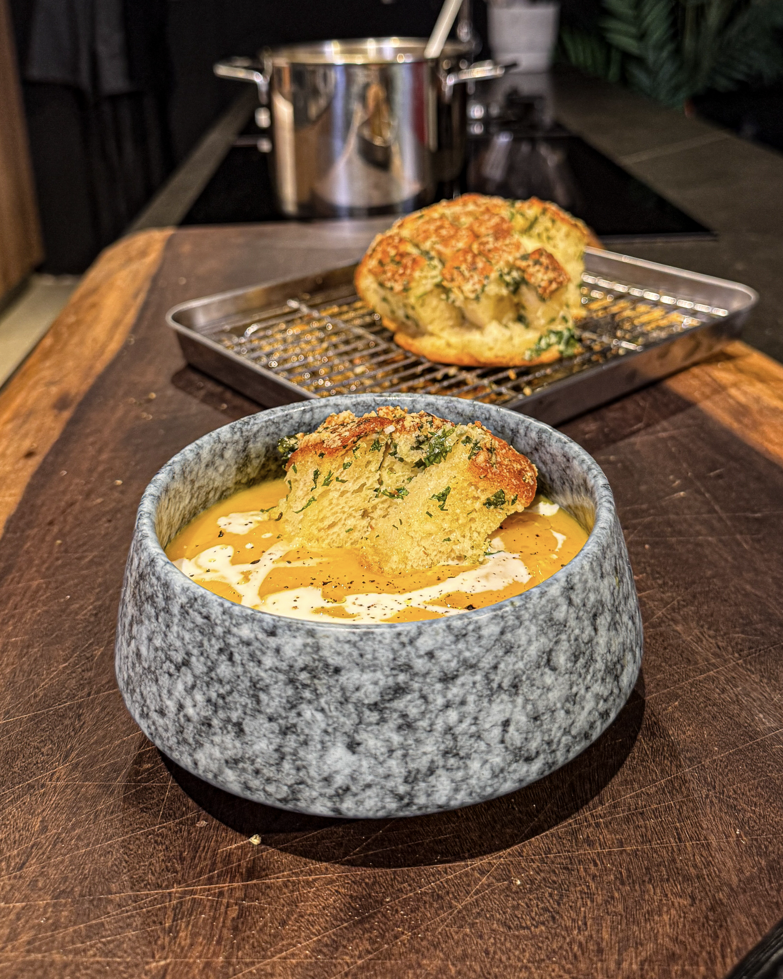 Κολοκυθόσουπα Βελουτέ