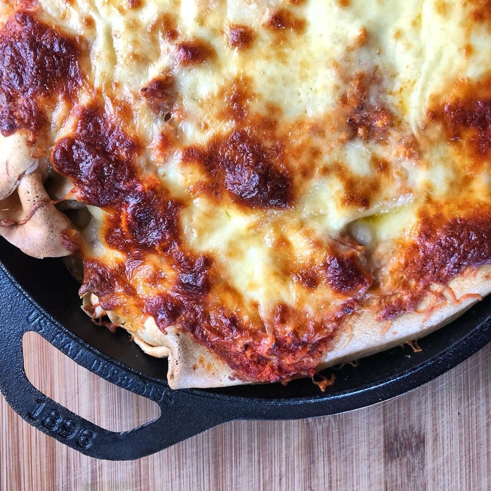 Τυρένια Κανελόνια από Κρέπες με Μπολονέζ Κοτόπουλου | Λάμπρος Βακιάρος