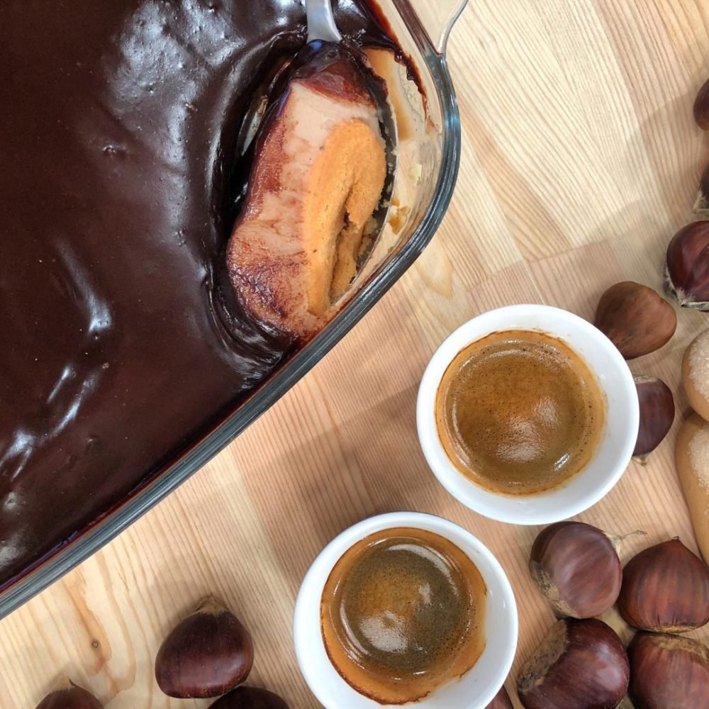 Γλυκό ψυγείου με κάστανο και σοκολάτα