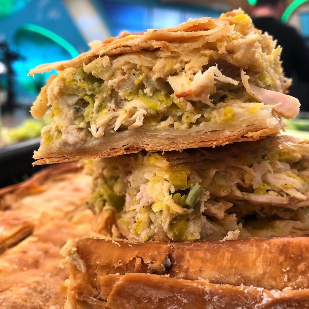 Καλλιθιώτικη κοτόπιτα με ρύζι