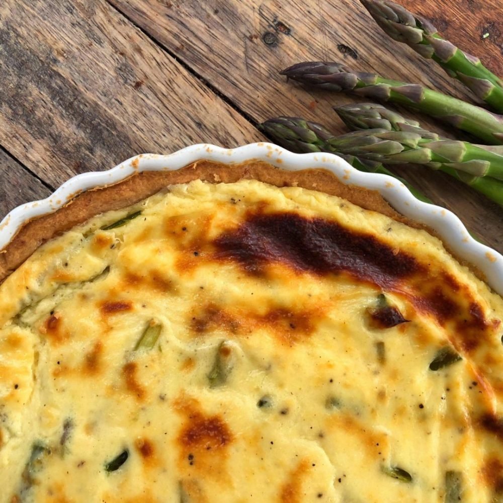 Τάρτα με σπαράγγια