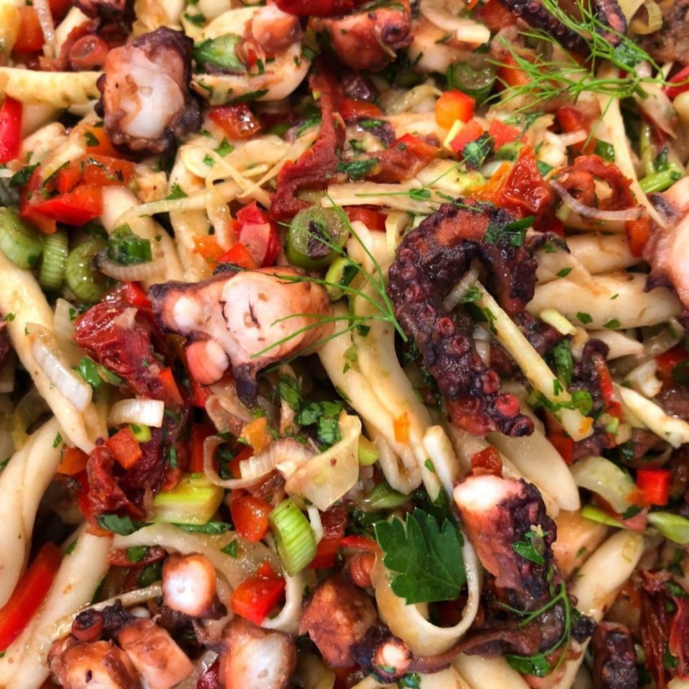 Καλοκαιρινή Χταποδοσαλάτα