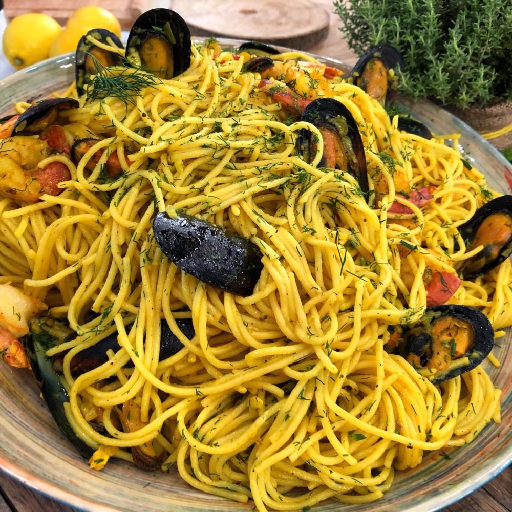 Σπαγγέτι με Θαλασσινά