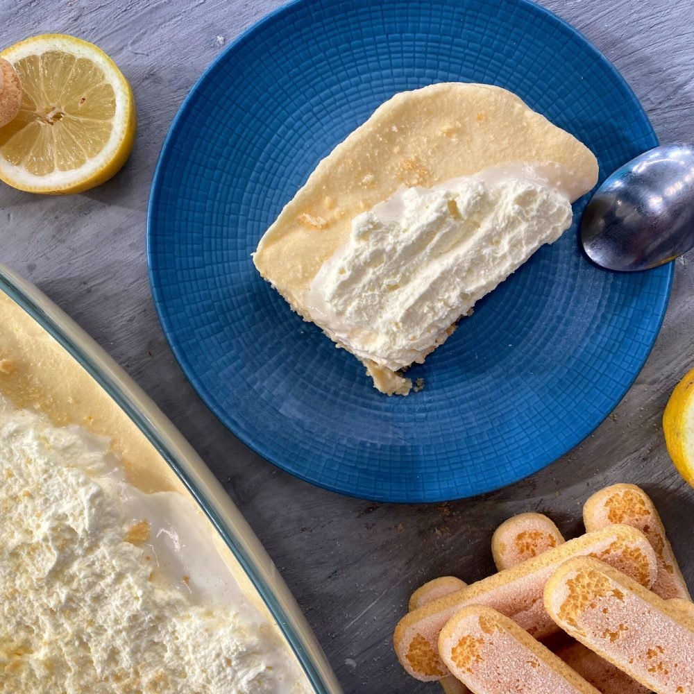 Τιραμισού με Λεμόνι