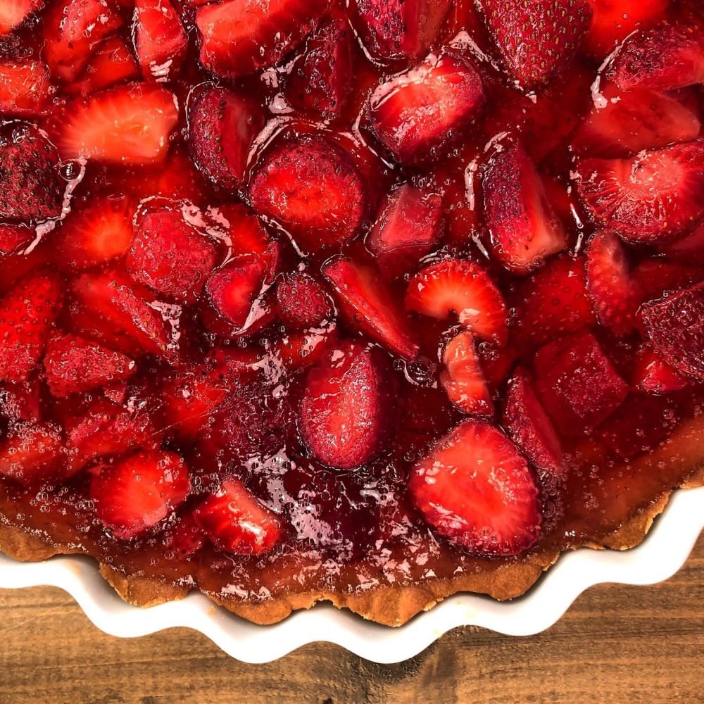 Δροσερή Τάρτα με Φράουλες και Κρέμα | Λάμπρος Βακιάρος Lambros Vakiaros