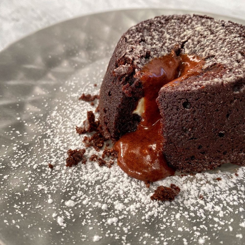 Φοντάν Σοκολάτας με καφέ και Καραμέλα