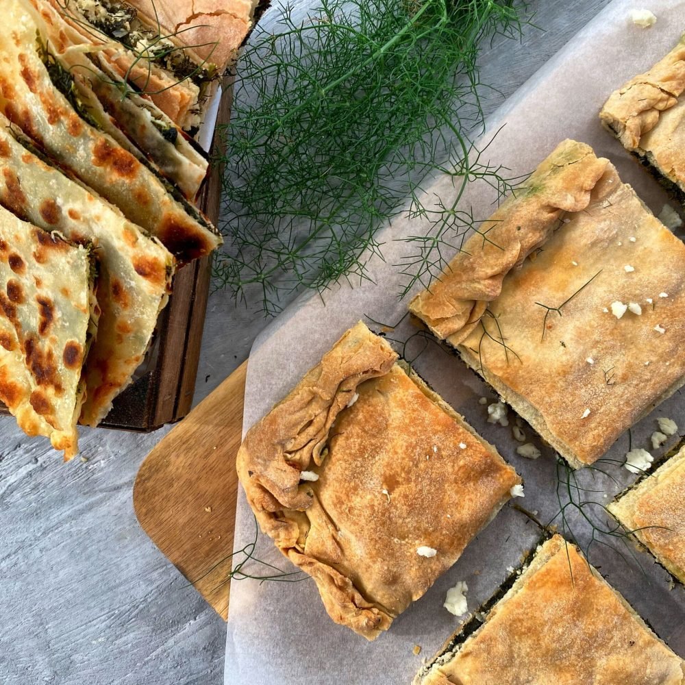 Αρωματική Μαραθόπιτα Tηγανιού ή Φούρνου Λάμπρος Βακιαρος