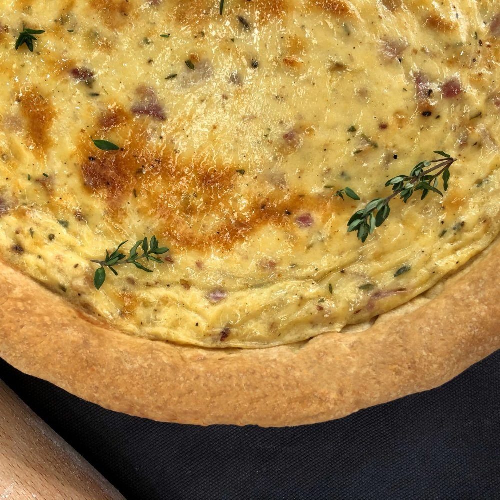 Quiche Lorraine -  Κις Λορενε με Απάκι | Λάμπρος Βακιάρος
