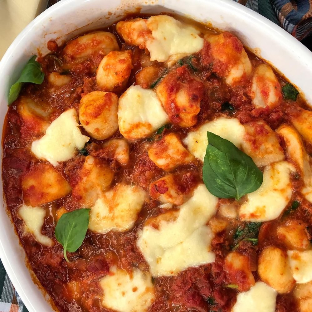Χειροποίητα Νιόκι στο Φούρνο με Κόκκινη Σάλτσα και Βασιλικό |Λάμπρος Βακιάρος