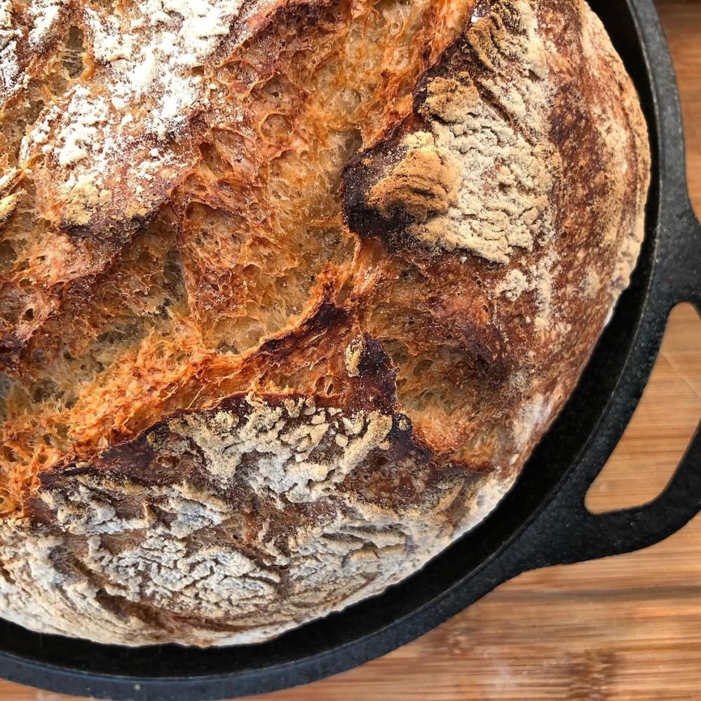 Τραγανό Ψωμί χωρίς Ζύμωμα | Λάμπρος Βακιάρος