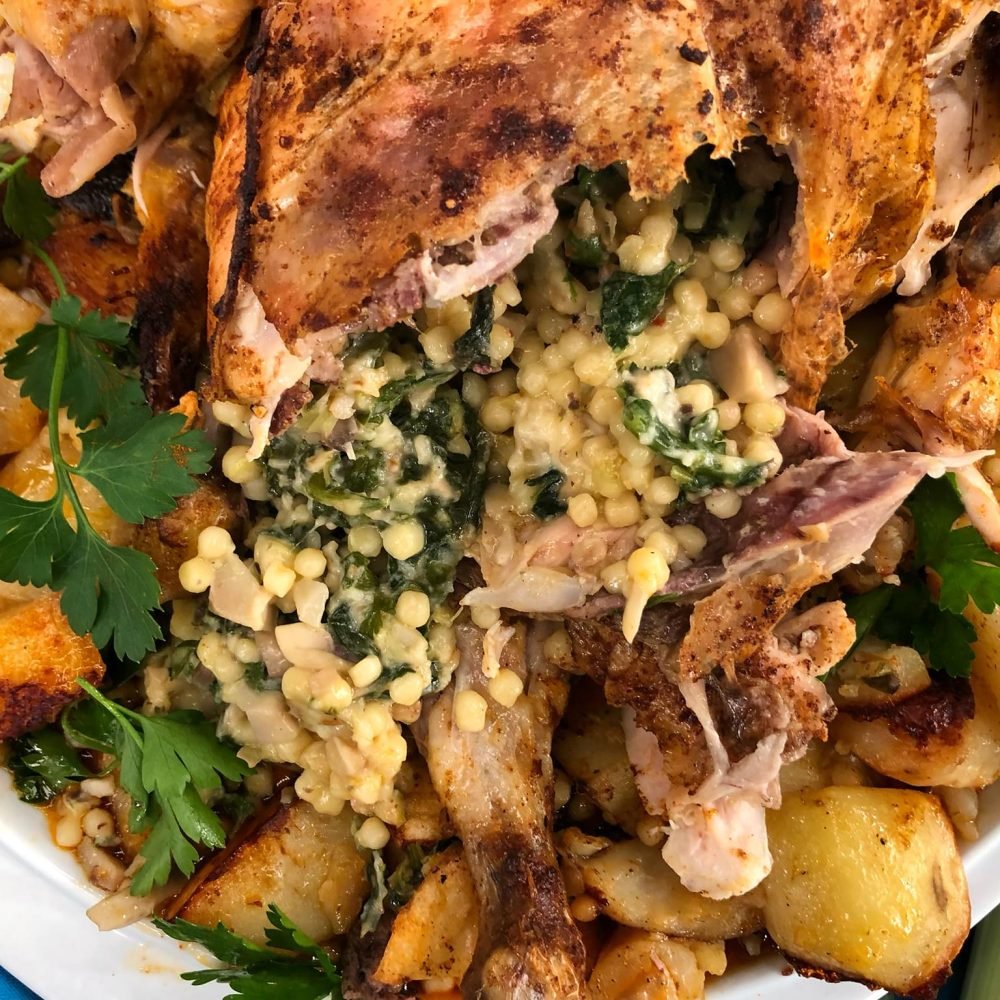 Γεμιστό Κοτόπουλο με Κους | Λάμπρος Βακιάρος