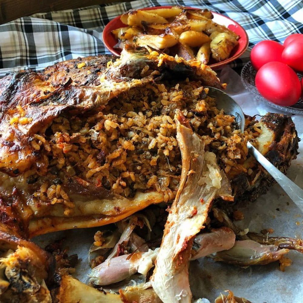 Σααμιώτικη πλάτη γεμιστή | Λάμπρος Βακιάρος