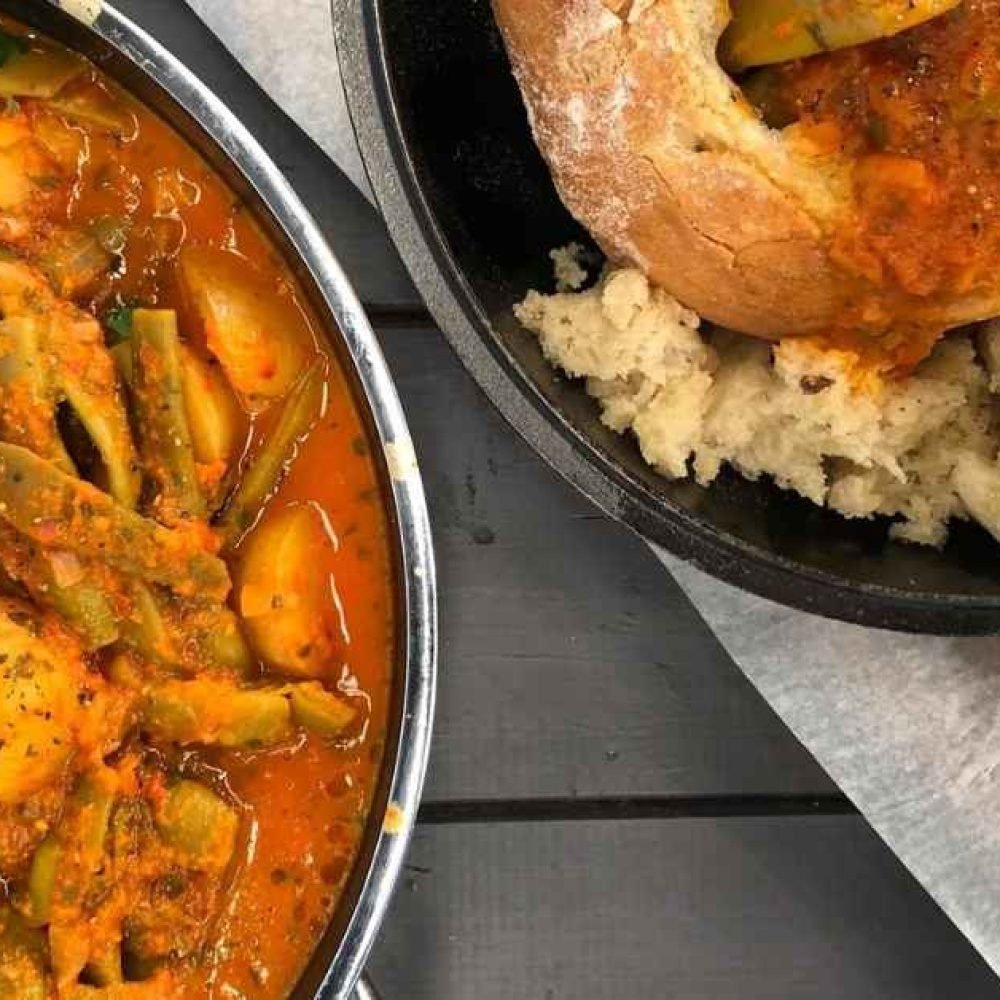 Υγιεινή συνταγή με φασολάκια και πιπεριά