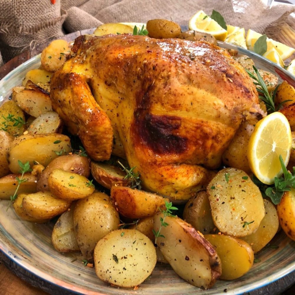 ψητό κοτόπουλο